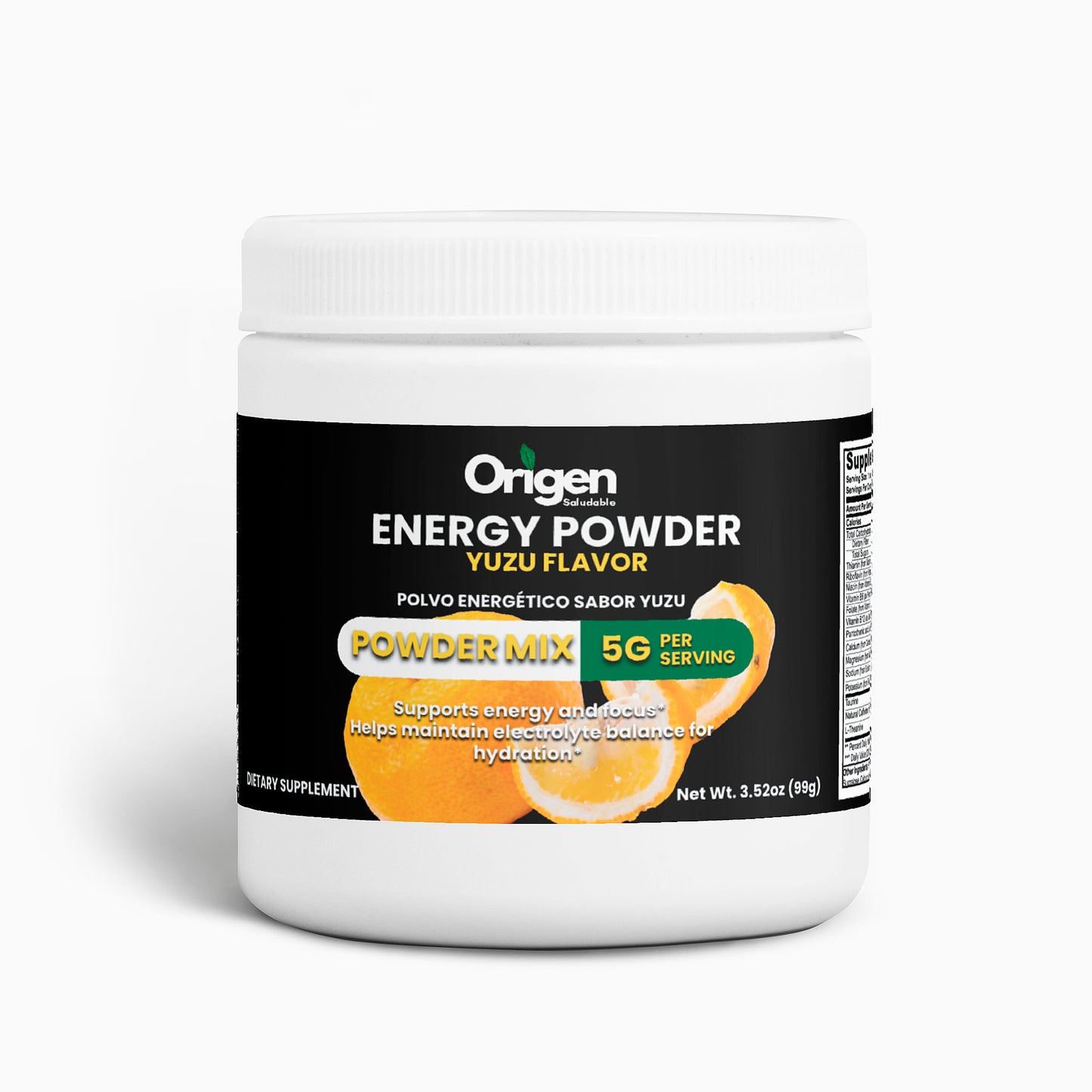 Energy Powder (Yuzu Flavor)