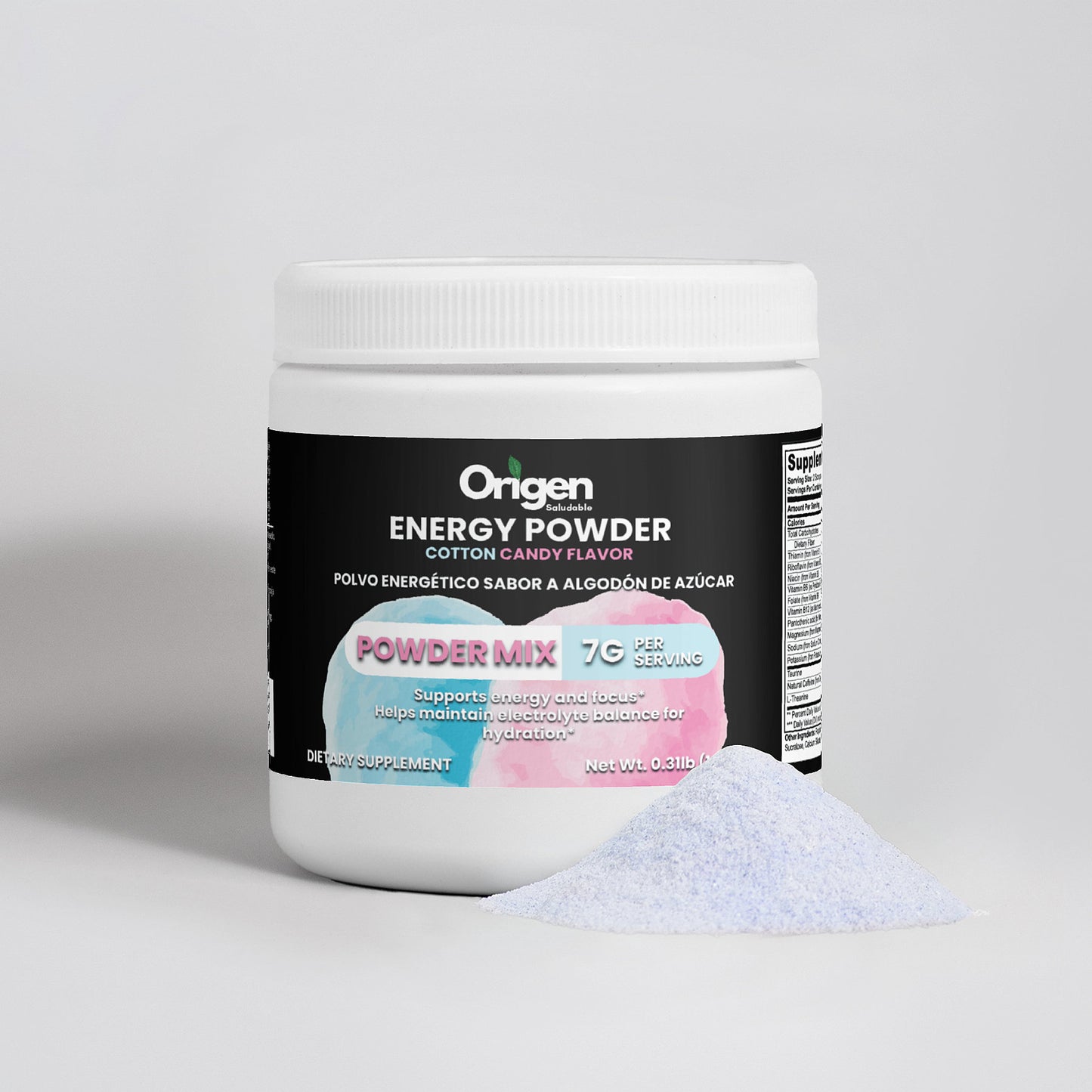 Energy Powder (Cotton Candy)