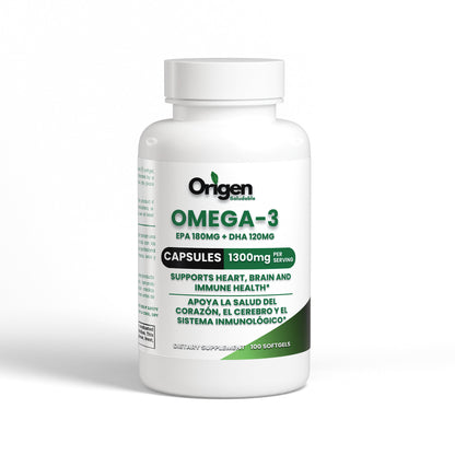 Omega-3 EPA 180 mg + DHA 120 mg