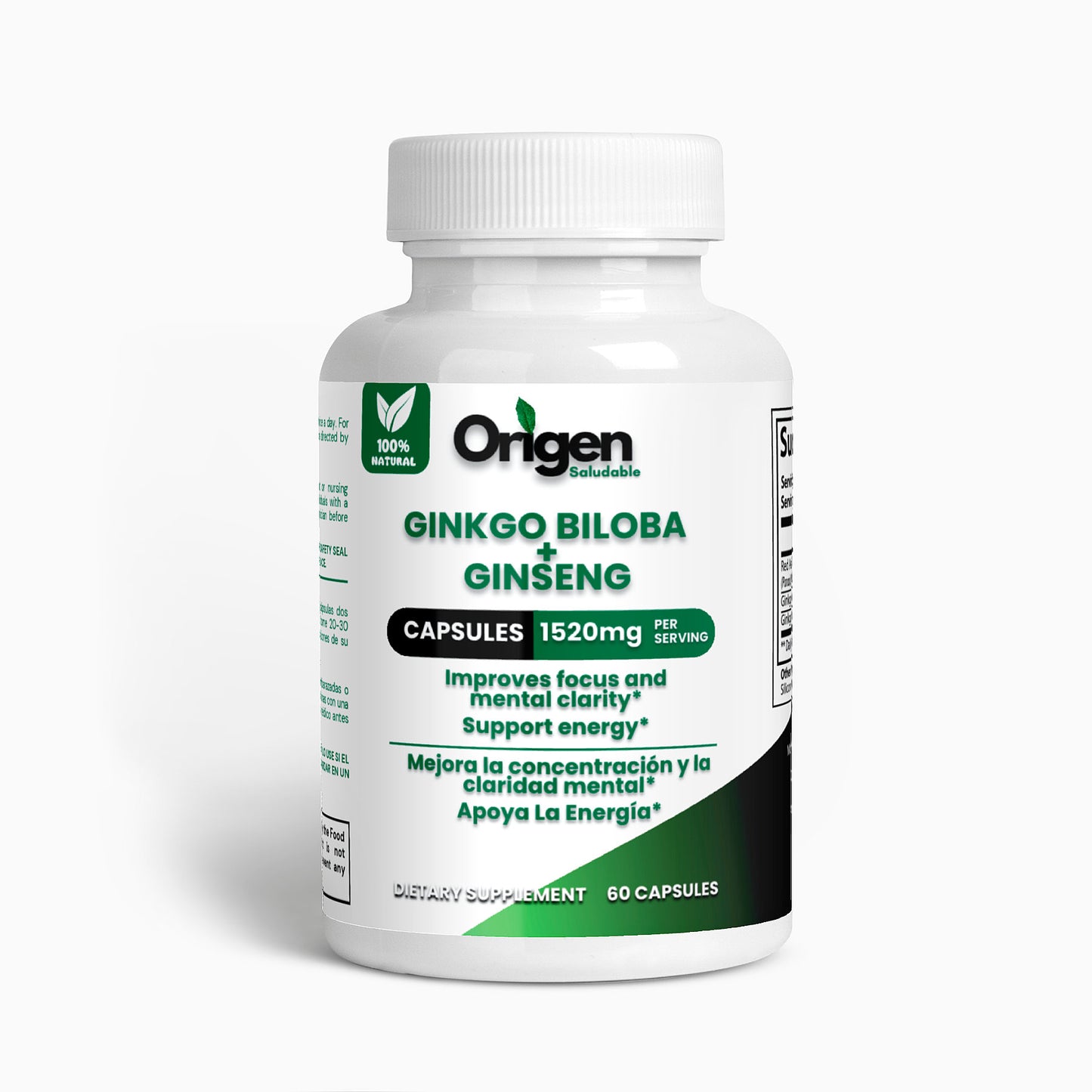 Ginkgo Biloba + Ginseng