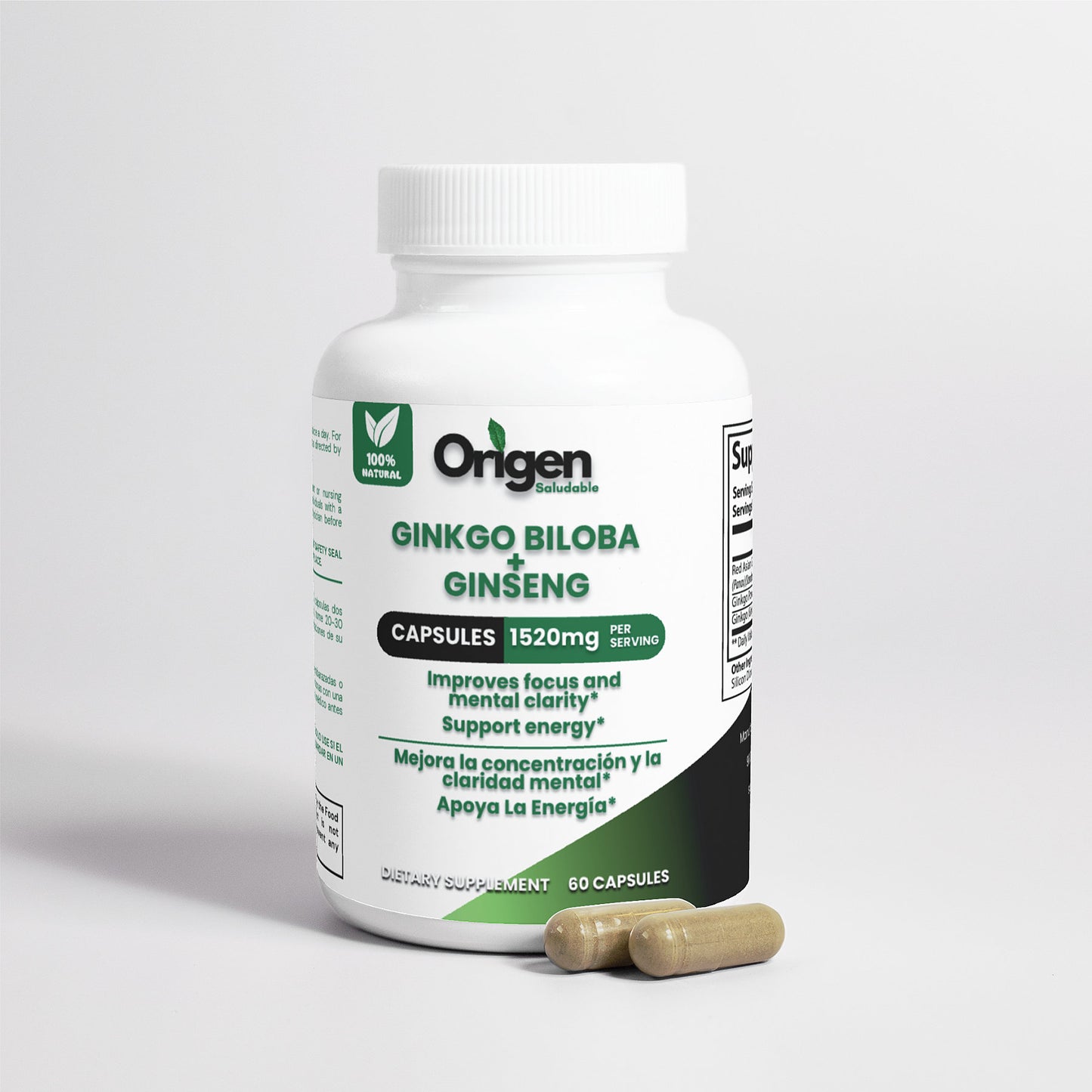 Ginkgo Biloba + Ginseng