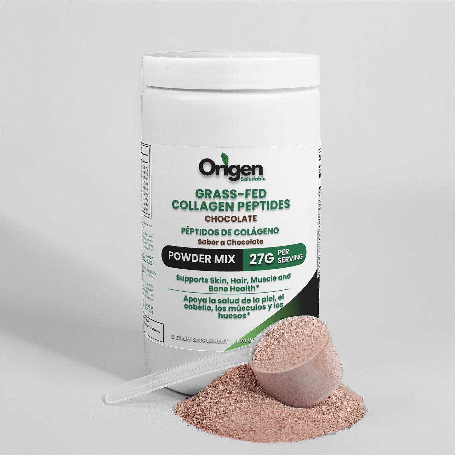 Grass-Fed Collagen Peptides Powder (Chocolate)