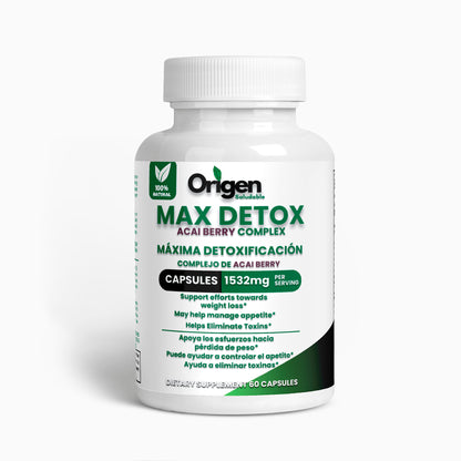 Max Detox (Desintoxicación de Acai)