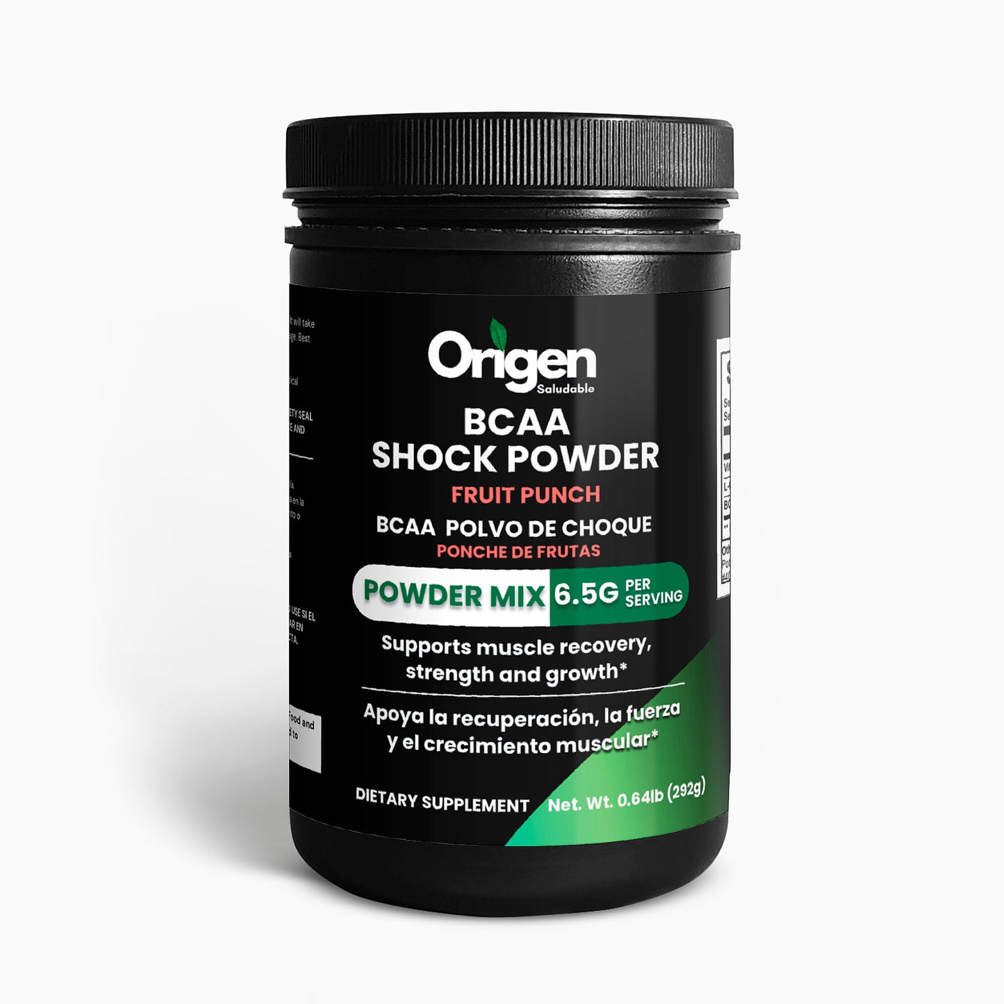 Polvo de BCAA Shock (Ponche de Frutas)