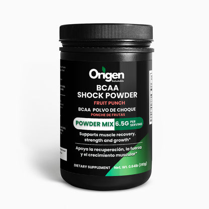 Polvo de BCAA Shock (Ponche de Frutas)