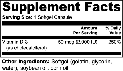 Vitamina D3 2.000 UI